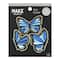 Blue Butterfly Iron On & Adhesive Patches by Make Market®